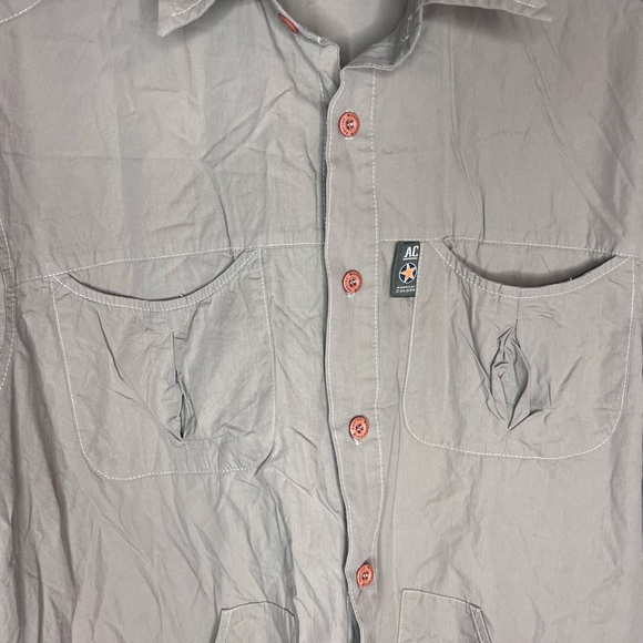 American Colors Range Field Button Up Long Sleeve Shirt Size Large - Picture 3 of 6